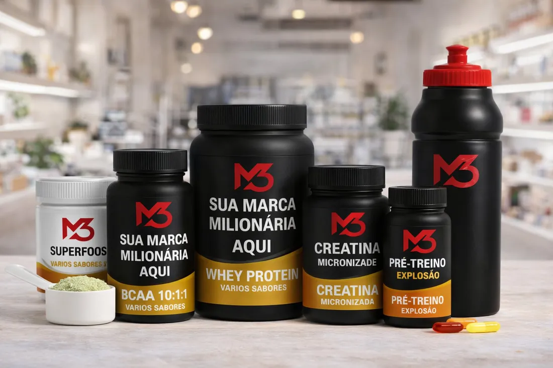 Suplementos Esportivos – linha completa